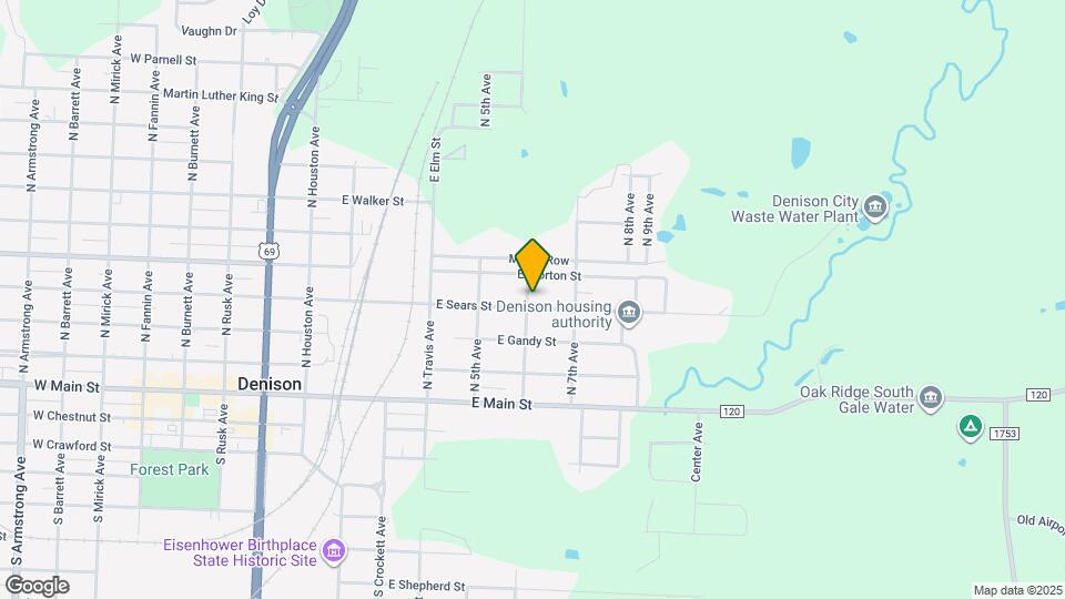 601 E Sears St Map and Location Details