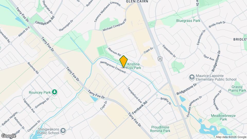 1152 Northgraves Crescent Map and Location Details