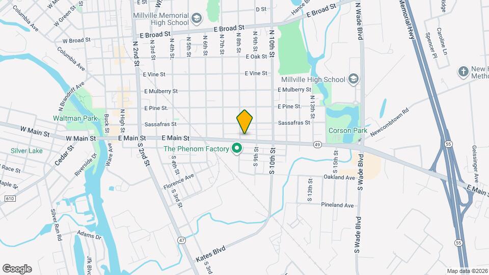 804 E Main St Map and Location Details