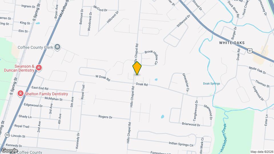 Holly Tree Apartments Map and Location Details