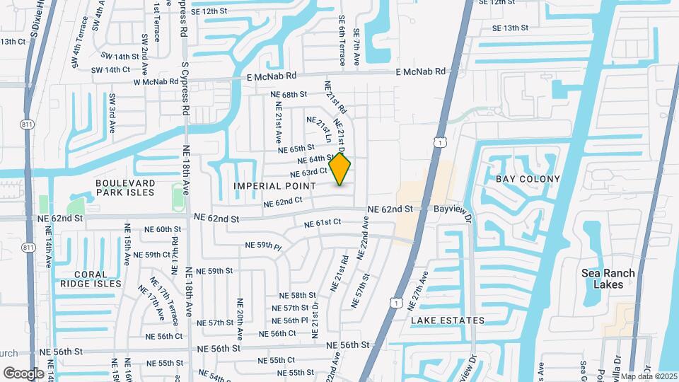 2171 NE 62nd Ct Map and Location Details