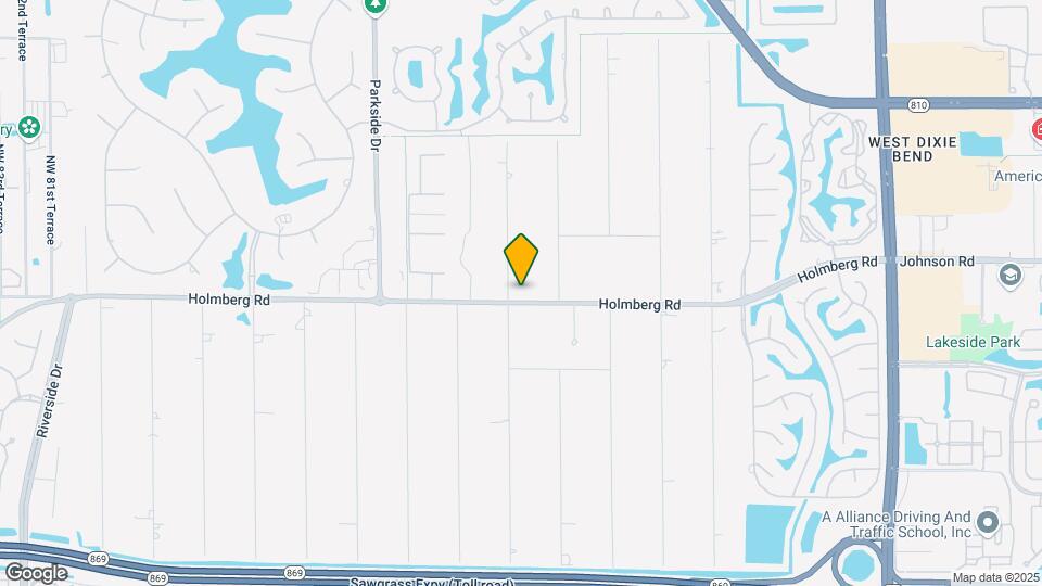 6502 NW 66th Way Map and Location Details