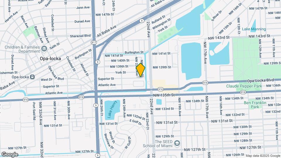 2265 NW 136th Terrace Map and Location Details