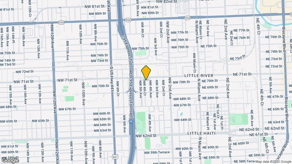 7021 NW 4th Ct Map and Location Details