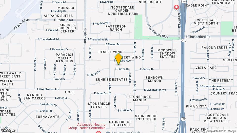 8260 E Sutton Dr Map and Location Details