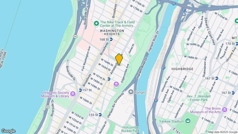 465 W 164th St Map and Location Details