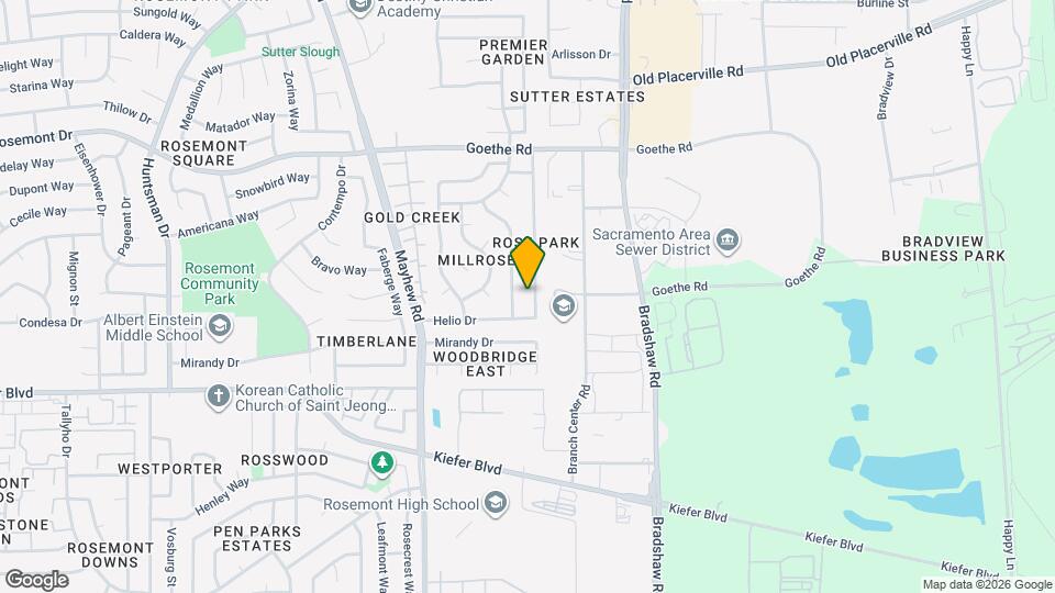 3912 Moonbeam Dr Mapa y Detalles de la Ubicación