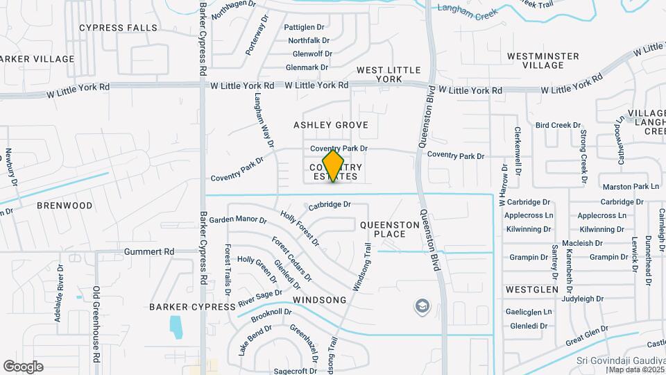 17523 Coventry Oaks Dr Map and Location Details
