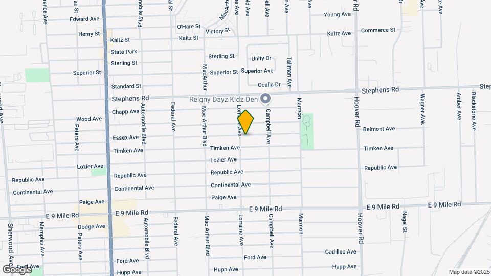 11012 Essex Ave Map and Location Details