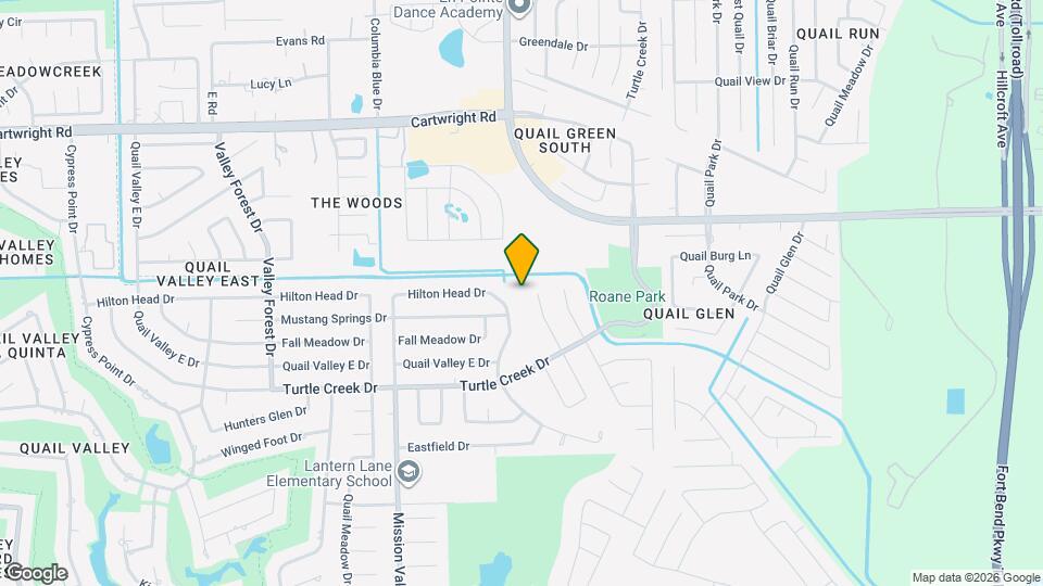2910 Cherry Hills Dr Map and Location Details