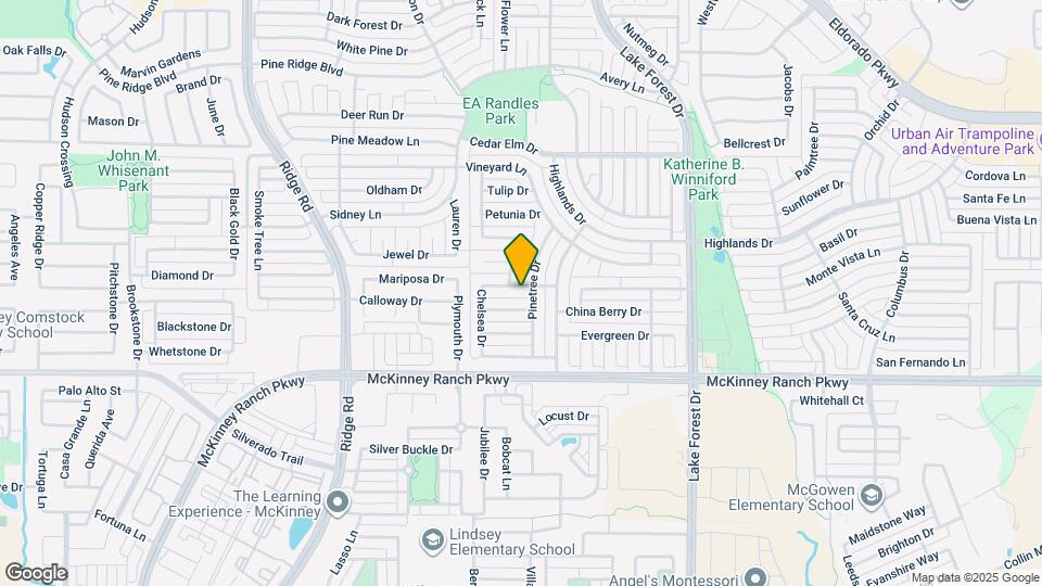 5505 Stonemoss Dr Map and Location Details