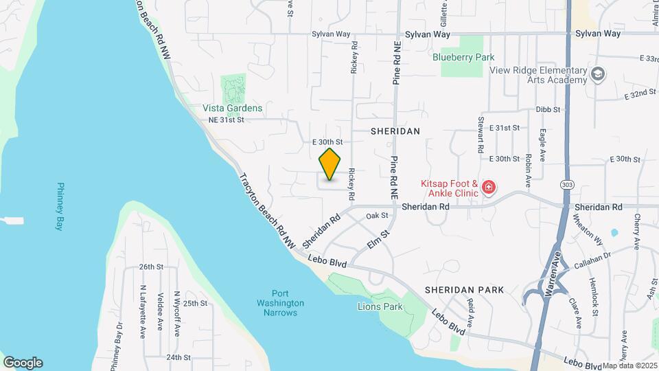 318 E 28th St Map and Location Details