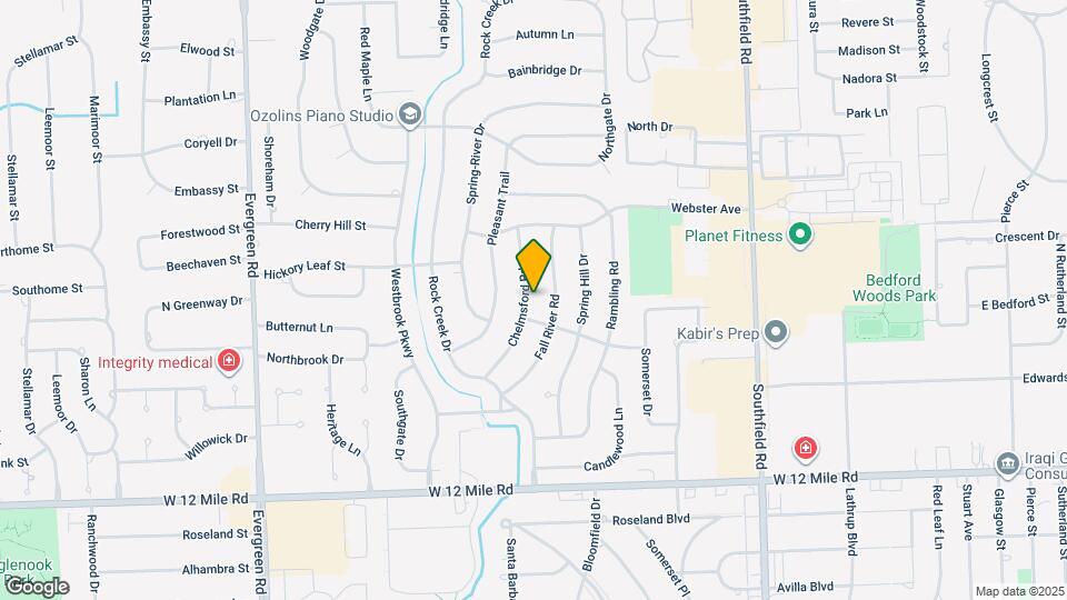 29748 Chelmsford Rd Map and Location Details