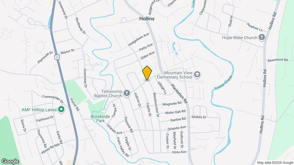 5680 Meadowcrest St Map and Location Details