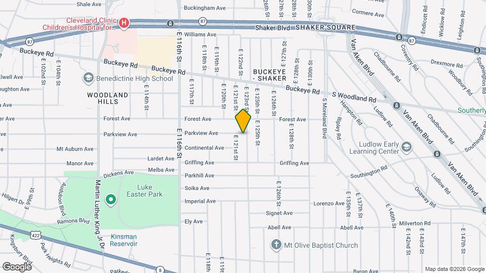 3010 E 123rd St Map and Location Details