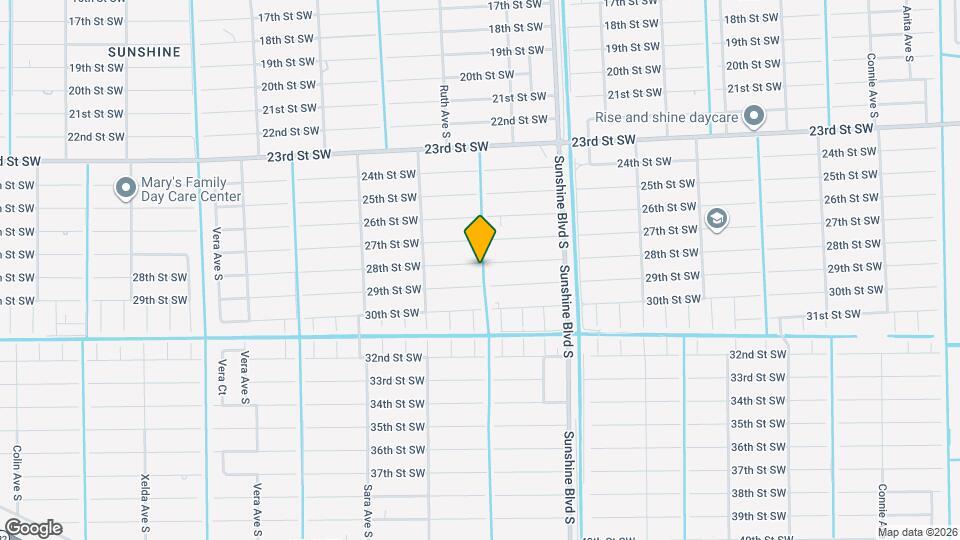 3201 28th St SW Map and Location Details