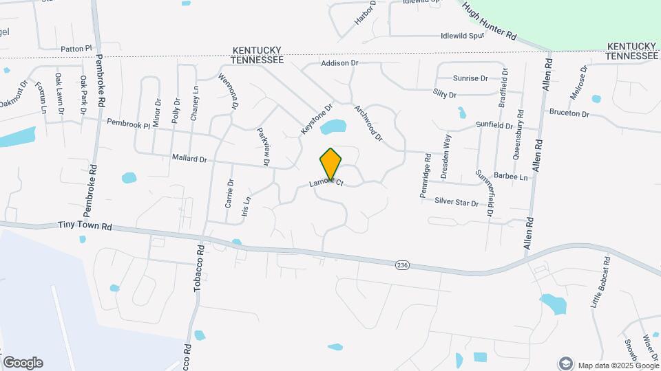 1125 Lamont Ct Map and Location Details