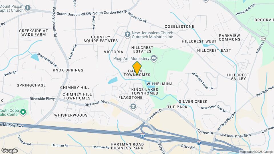 7088 Oakhill Cir Map and Location Details