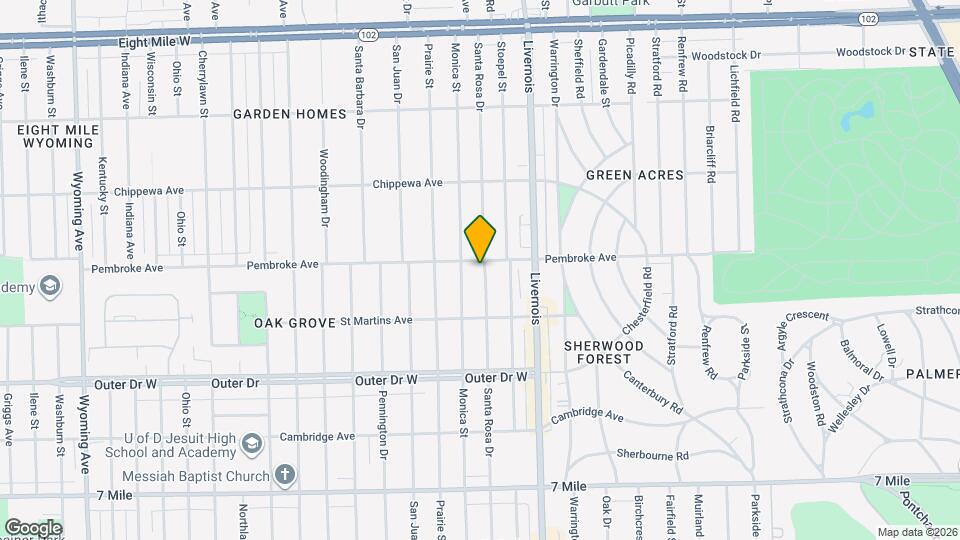 19803 Santa Rosa Dr Map and Location Details