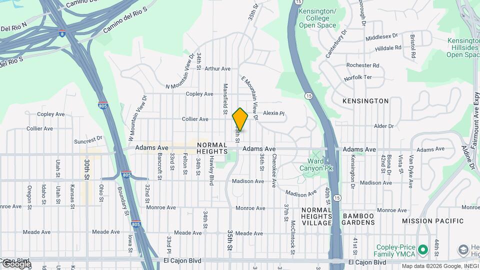 4745-4749 35th St Map and Location Details