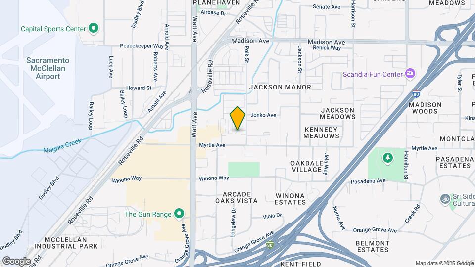 3634 Bellinger Ct Map and Location Details