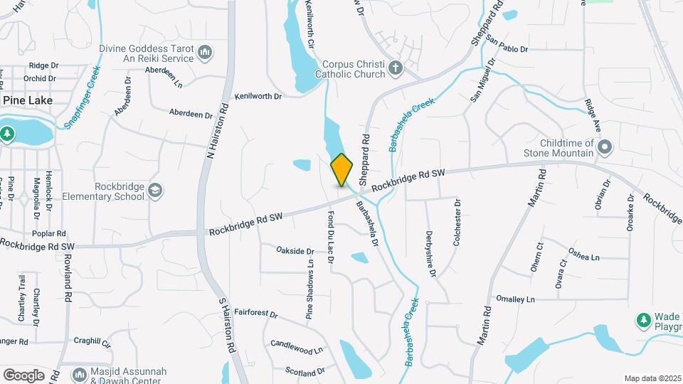 5066 Rockbridge Rd SW Mapa y Detalles de la Ubicación