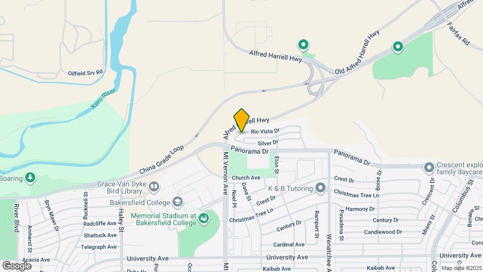 2401 Rio Vista Dr Map and Location Details