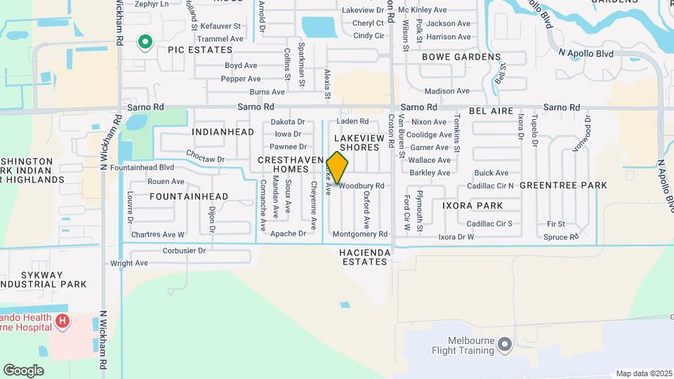 632 Westminster Ave Map and Location Details