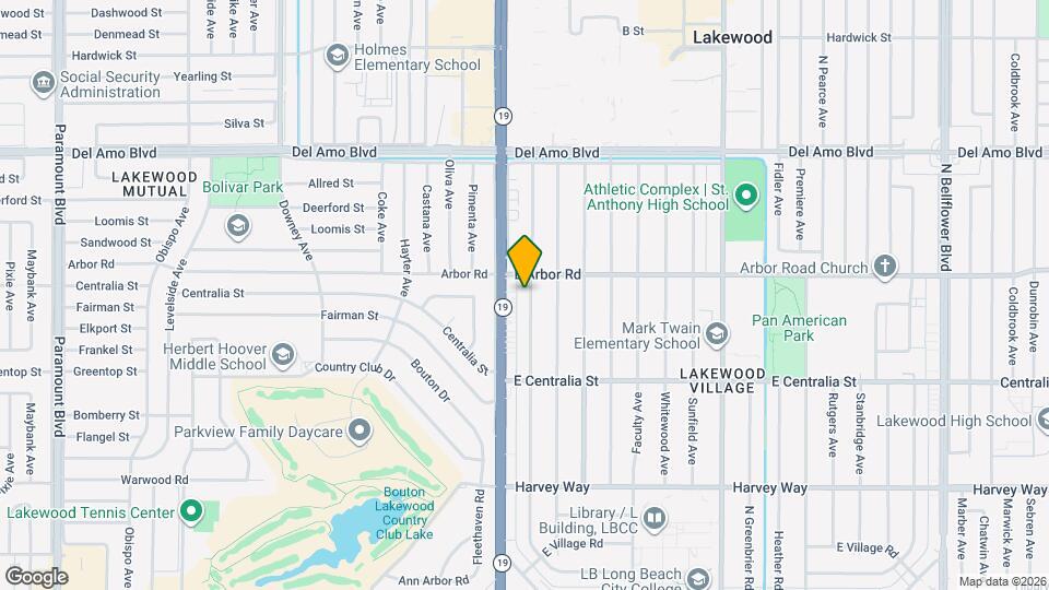 4639 Pepperwood Ave Map and Location Details