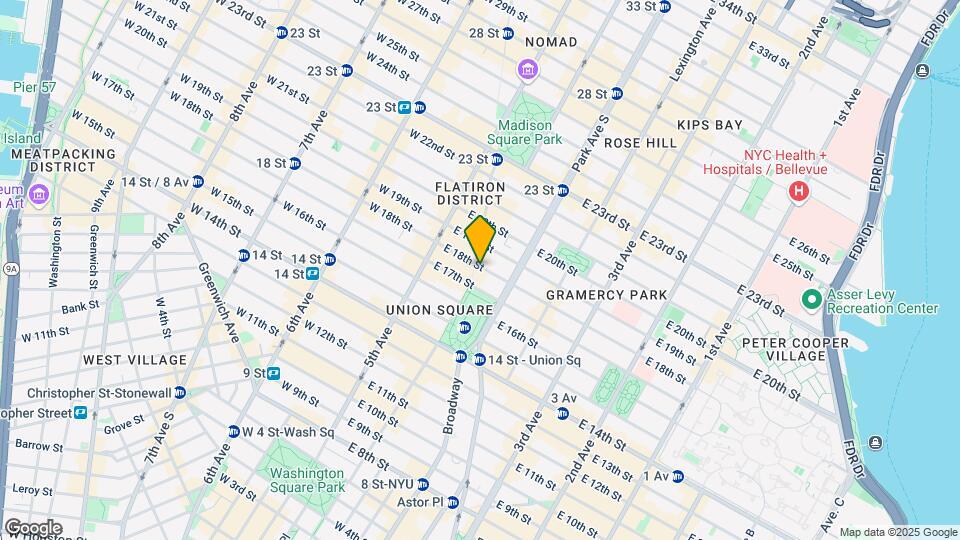 872 Broadway Map and Location Details