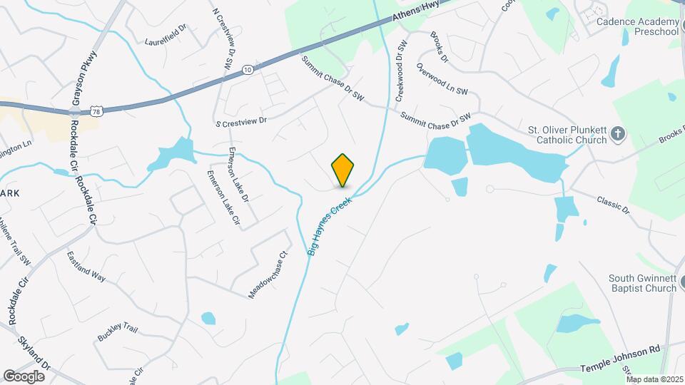 1580 Summit Point Map and Location Details