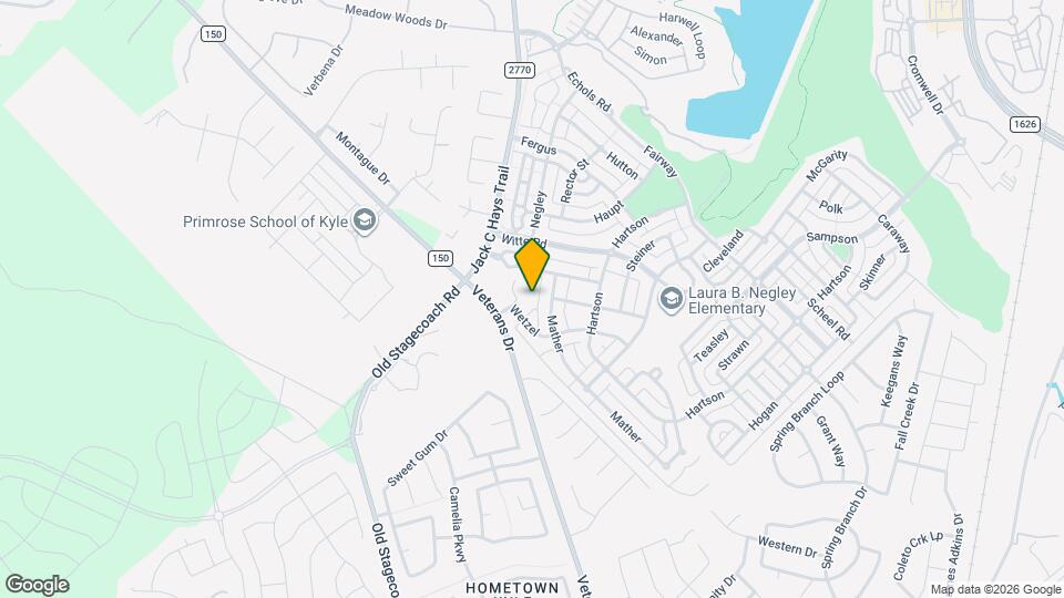 411 Wetzel Map and Location Details