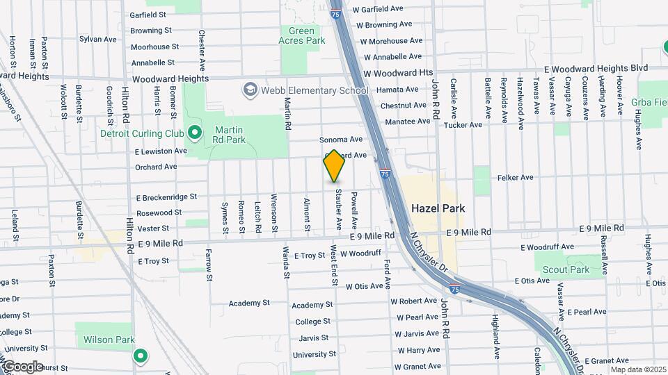 23303 Stauber Ave Map and Location Details