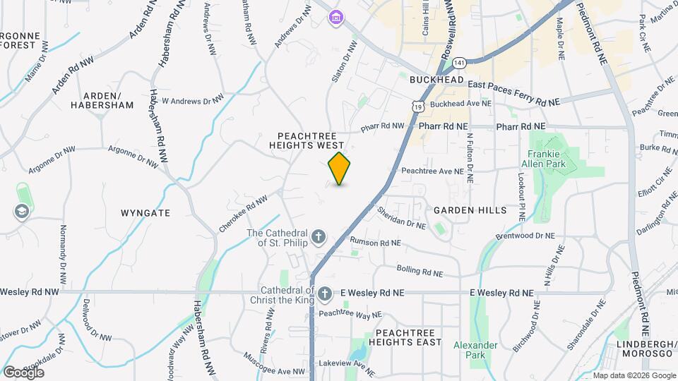 2870 Pharr Ct S Northwest Mapa y Detalles de la Ubicación