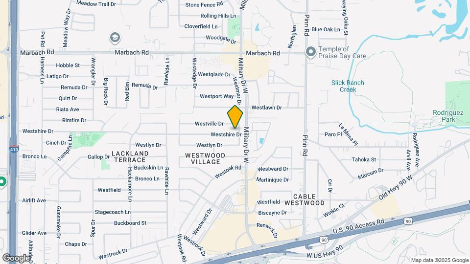 7107 Westshire Dr Map and Location Details