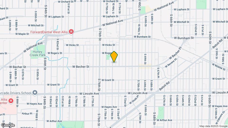 2066 S 74th St Map and Location Details