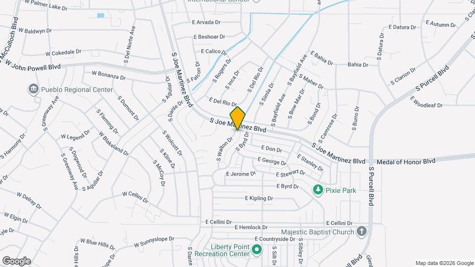 710 S Walton Dr Map and Location Details