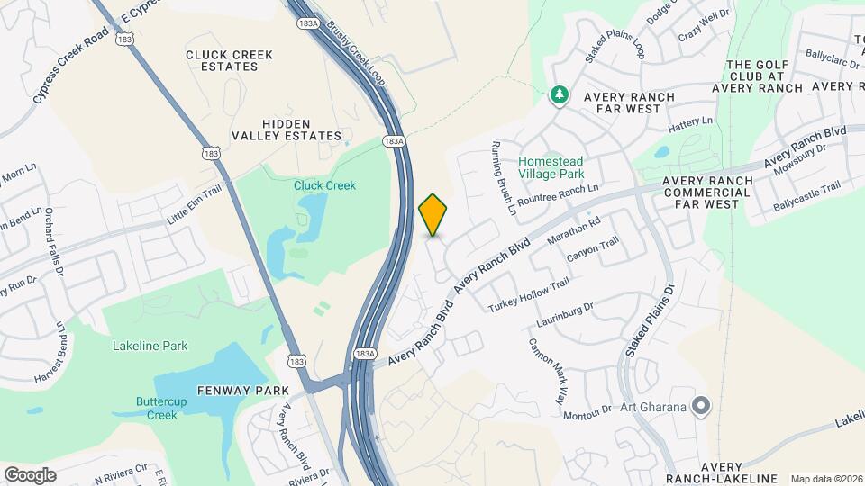 12410 Maypole Bend Map and Location Details