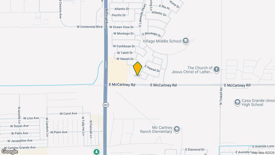 109 E Baja Pl Map and Location Details