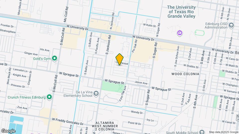 2009 Upland Dr, Unit 1 Mapa y Detalles de la Ubicación