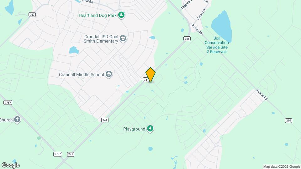 2237 Mustang Ghost Trl Mapa y Detalles de la Ubicación