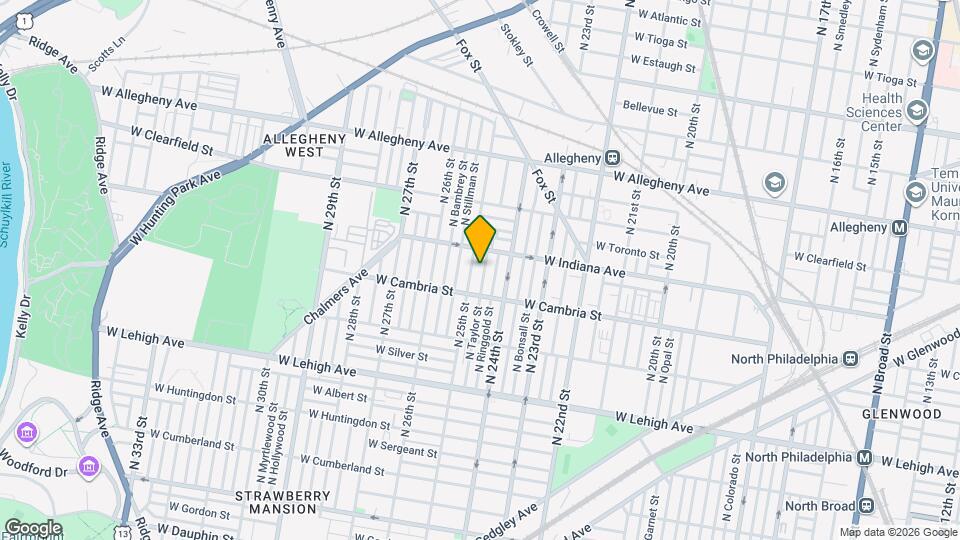2934 N Taylor St Map and Location Details
