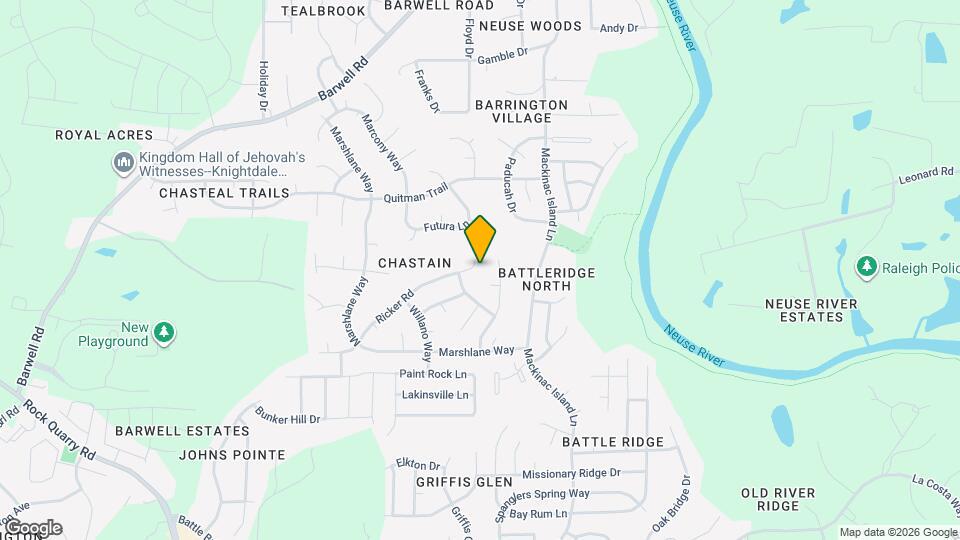 6122 Ricker Rd Map and Location Details