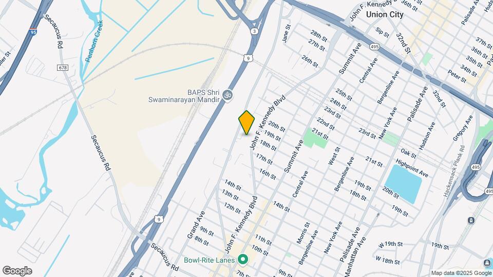 1715 John F. Kennedy Blvd Map and Location Details