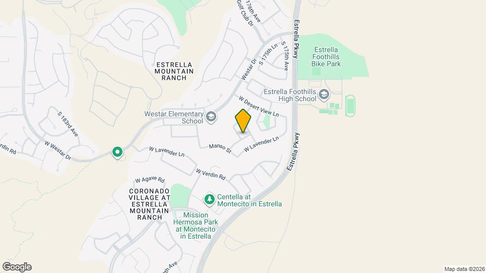 13395 S 176th Ln Map and Location Details