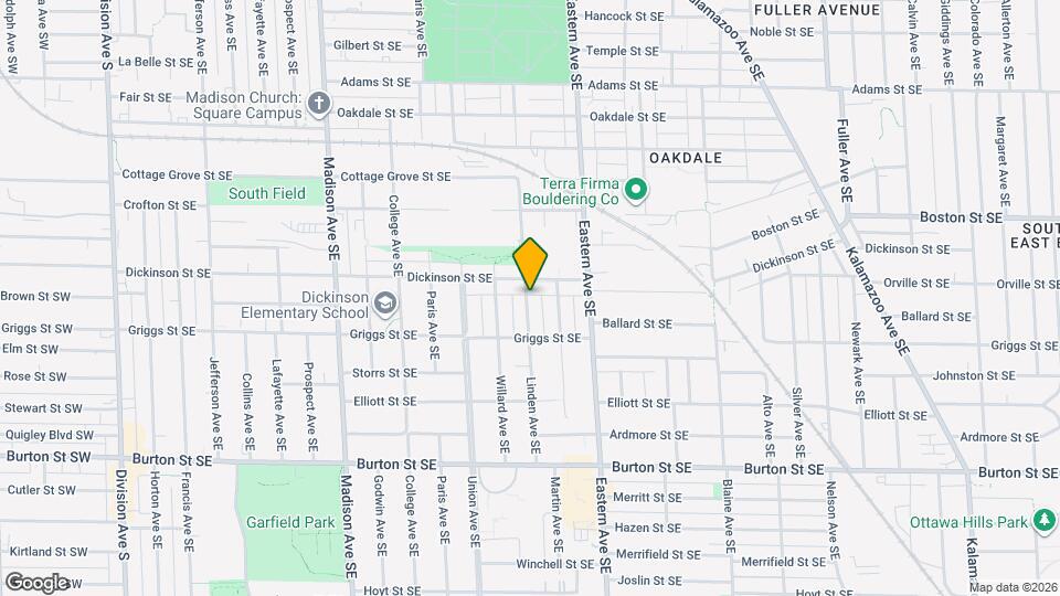 1716 Linden Ave SE Map and Location Details