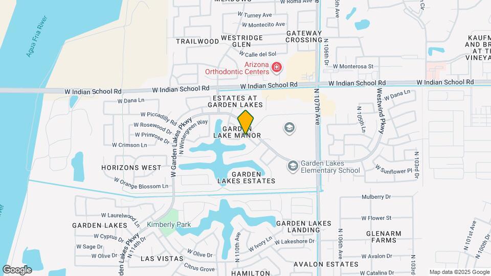 11001 W Crimson Ln Map and Location Details