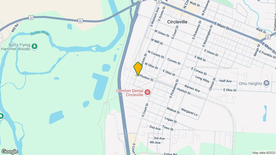 810 Scioto St Map and Location Details