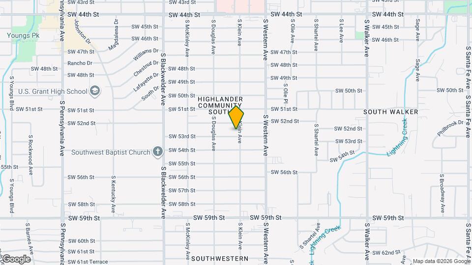 1005 SW 53rd St Map and Location Details