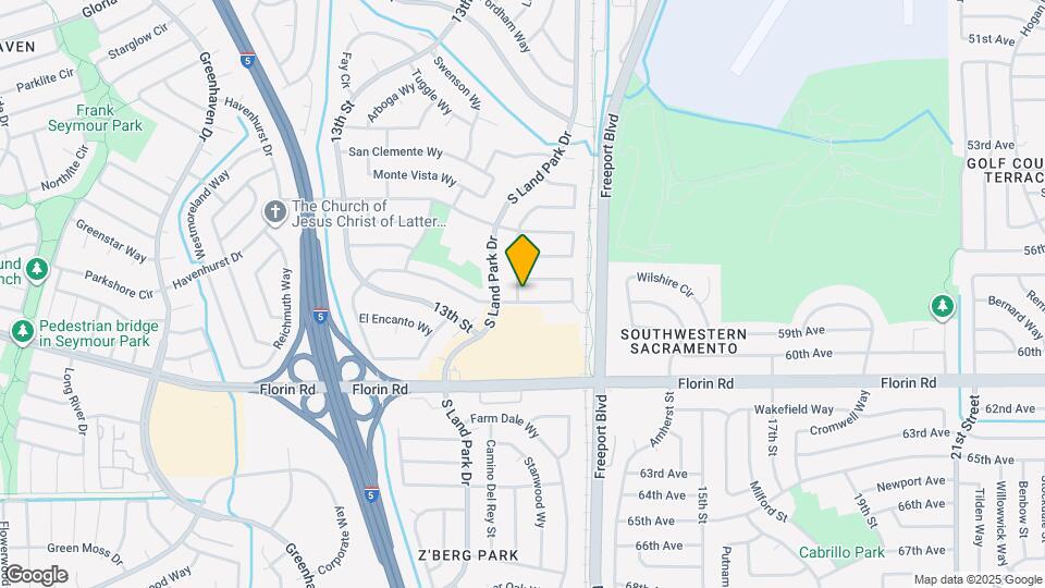 1319 Palomar Cir Map and Location Details